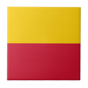 Flag of Schagen Ceramic Tile