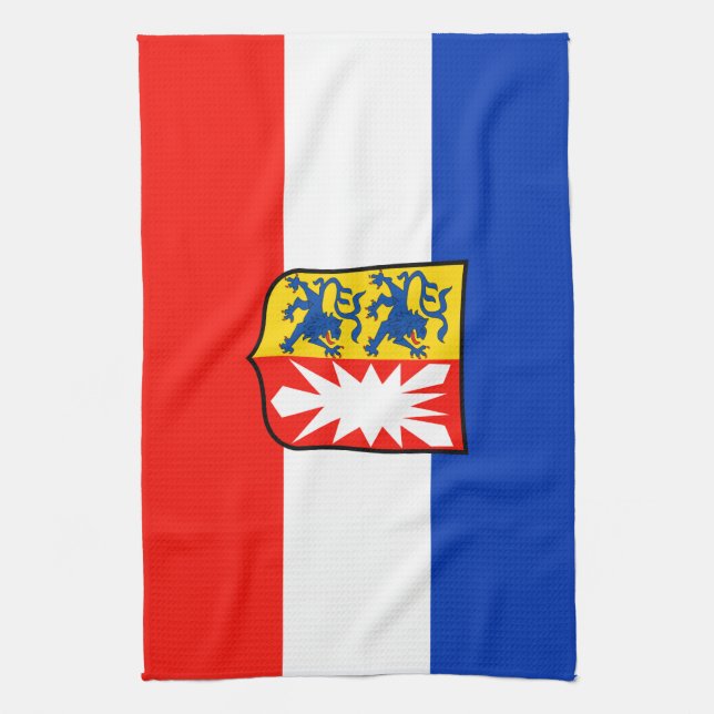flag of Schleswig-Holstein Towel (Vertical)