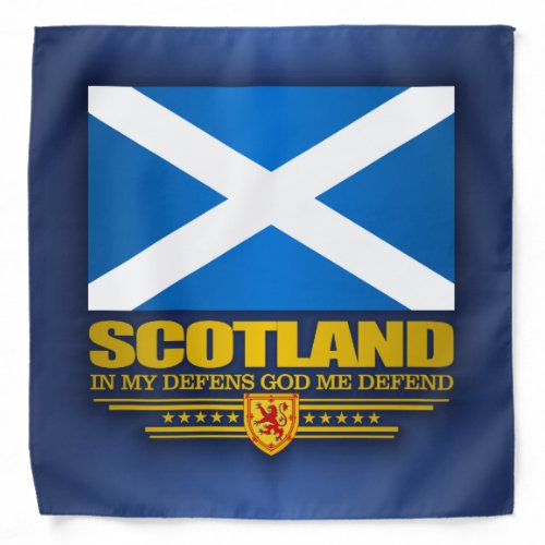Flag of Scotland 2 Bandana