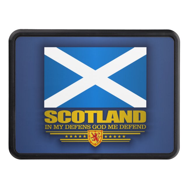 Flag of Scotland 2 Tow Hitch Cover (Front)