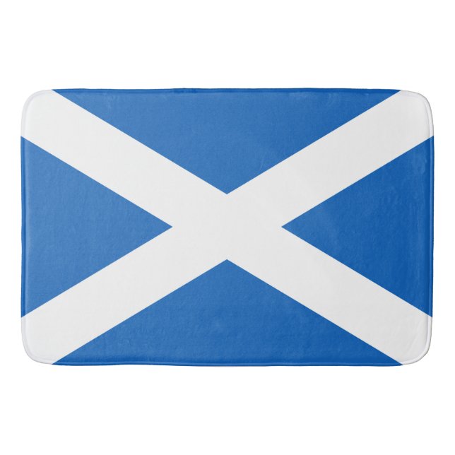 Flag of Scotland Bath Mat (Front)