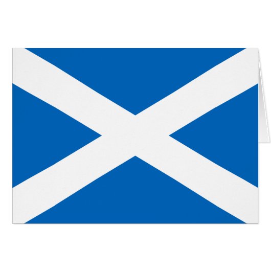 Flag of Scotland - Bratach na h-Alba (Front Horizontal)