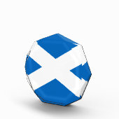 Flag of Scotland - Bratach na h-Alba Acrylic Award (Right)