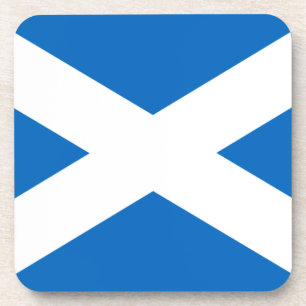 Flag of Scotland - Bratach na h-Alba Drink Coaster