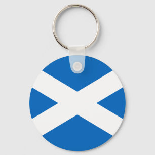 Flag of Scotland - Bratach na h-Alba Keychain