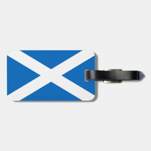 Flag of Scotland - Bratach na h-Alba Luggage Tag