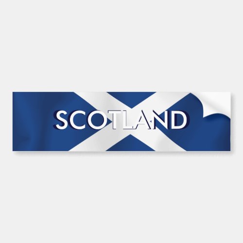 Flag of Scotland Bumper Sticker