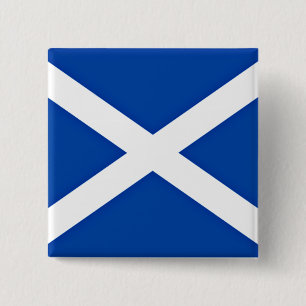Flag of Scotland Button