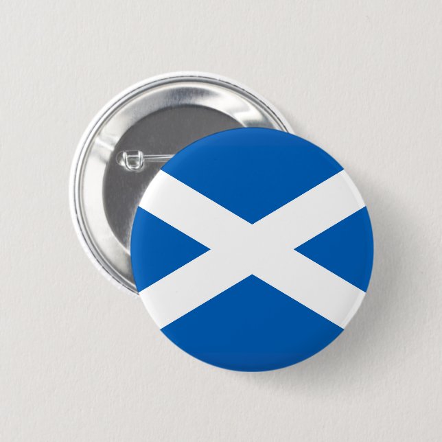 Flag of Scotland Button (Front & Back)