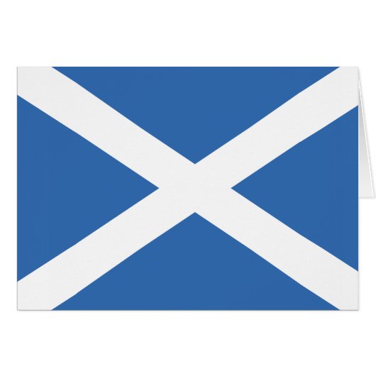 Flag of Scotland Cards (Front Horizontal)