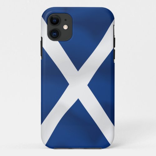 Flag of Scotland iPhone 11 Case