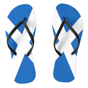 Flag of Scotland Flip Flops