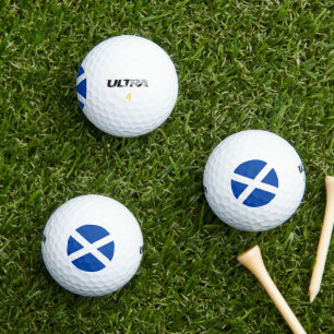 Flag of Scotland Golf Balls