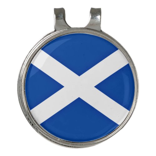 Flag of Scotland Golf Hat Clip