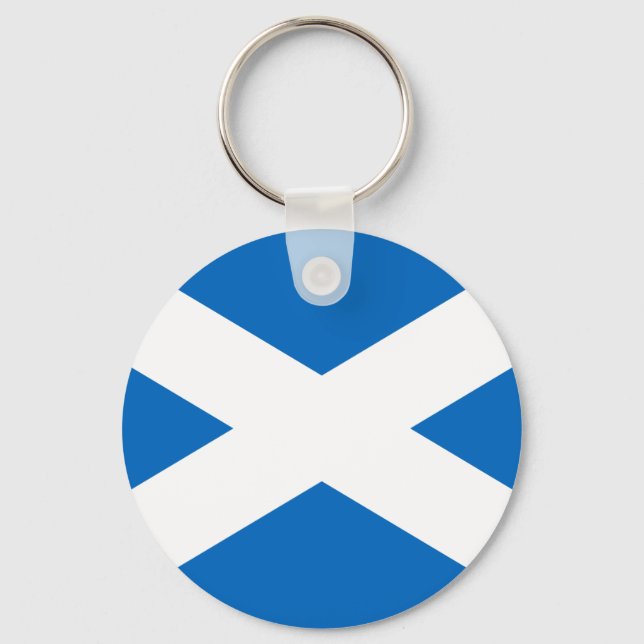 Flag of Scotland Keychain (Front)
