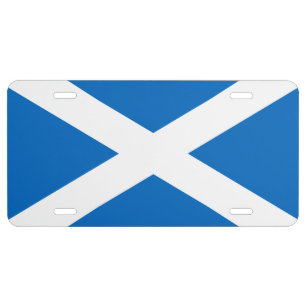 Flag of Scotland License Plate