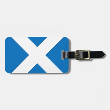 Flag Of Scotland Luggage Tag by esoticastore at Zazzle