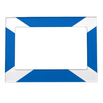 Flag Of Scotland Magnetic Picture Frame by FlagGallery at Zazzle