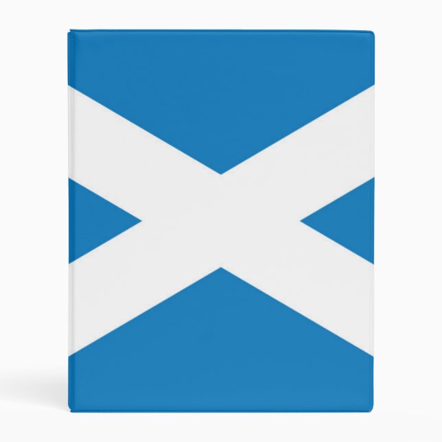 Flag Of Scotland Mini Binder (Front)