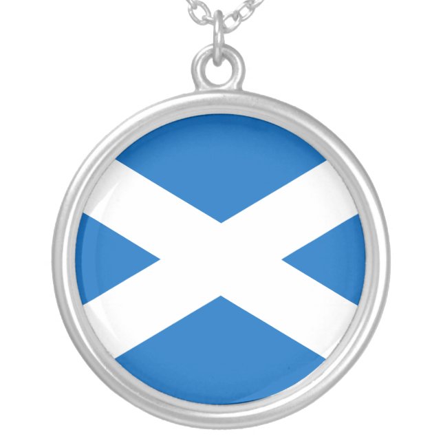 Flag of Scotland Necklace (Front)
