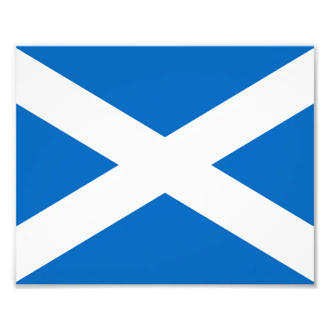 Flag of Scotland Photo Print | Zazzle