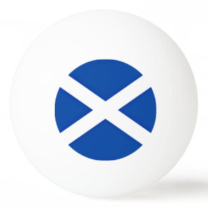 Flag of Scotland Ping Pong Ball