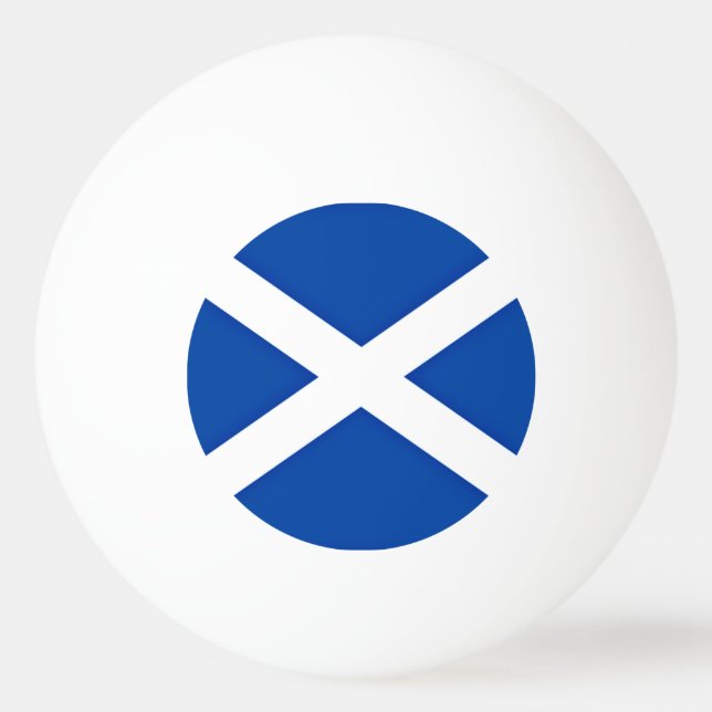 Flag of Scotland Ping Pong Ball (Front)