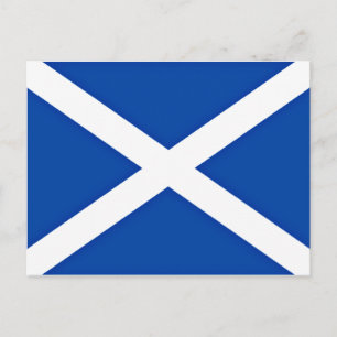 Flag of Scotland Postcard