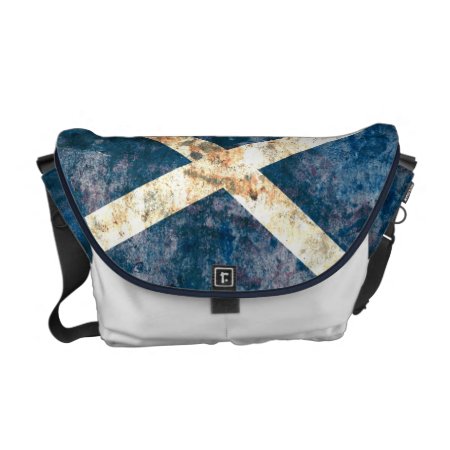 Flag Of Scotland Rickshaw Messenger Bag