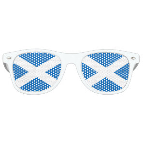 Flag of Scotland - Scottish Flag Retro Sunglasses