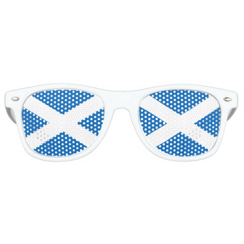 Flag of Scotland _ Scottish Flag Retro Sunglasses