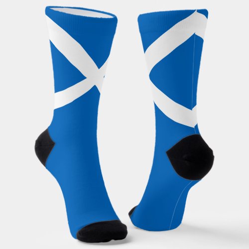 Flag of Scotland Scottish National Pride Patriotic Socks