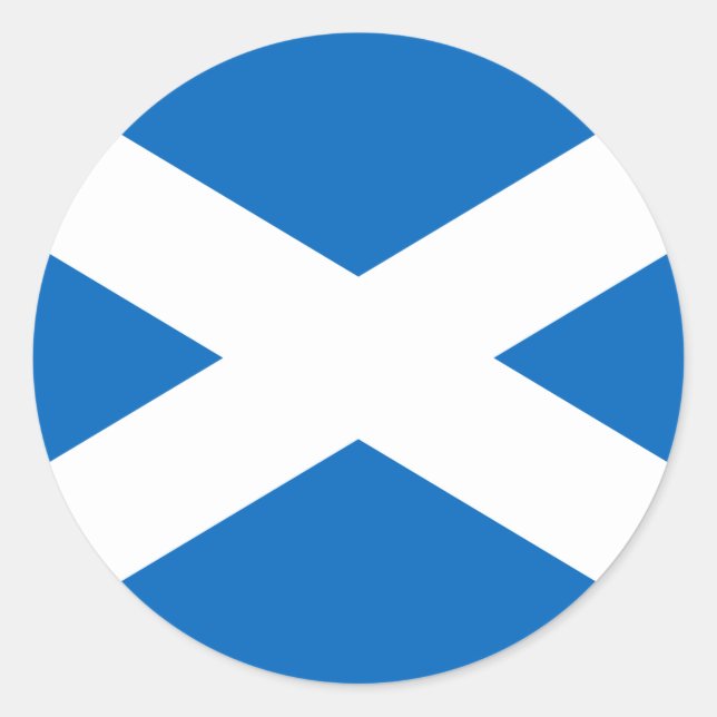 Flag of Scotland Sticker (Front)