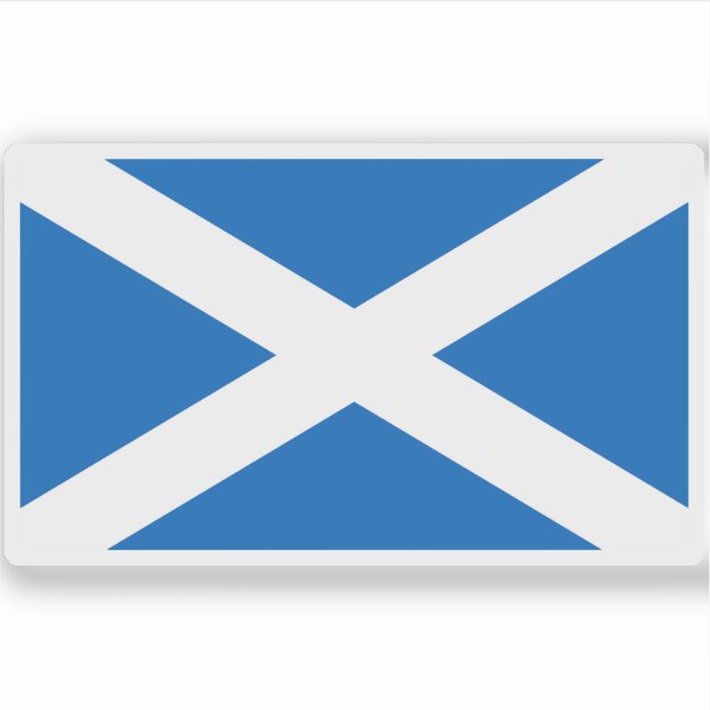 Flag of Scotland Sticker (Front)