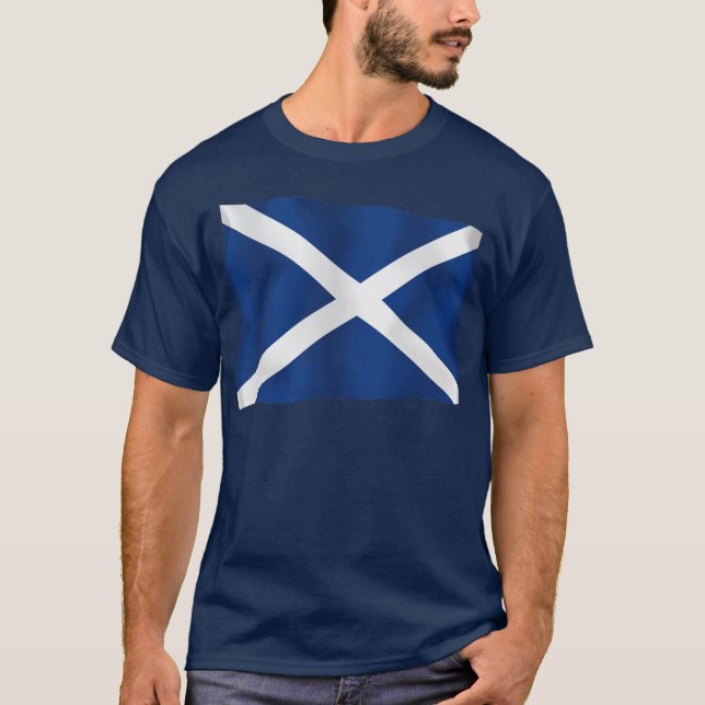 Flag of Scotland T-Shirt (Front)