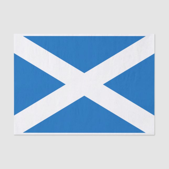 Flag of Scotland Tissue Paper (Front)