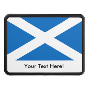 Flag of Scotland Trailer Hitch Cover