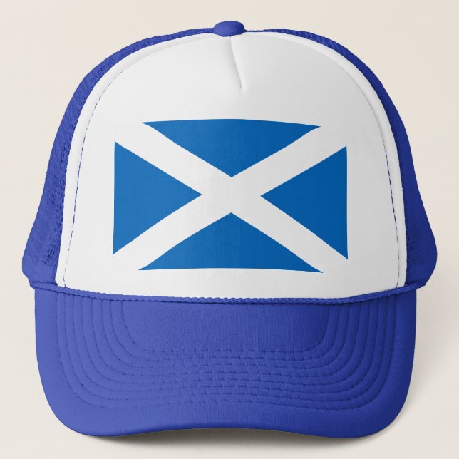 Flag of Scotland Trucker Hat (Front)