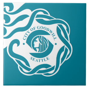 Flag of Seattle (Washington) Ceramic Tile