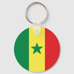 Flag of Senegal Keychain