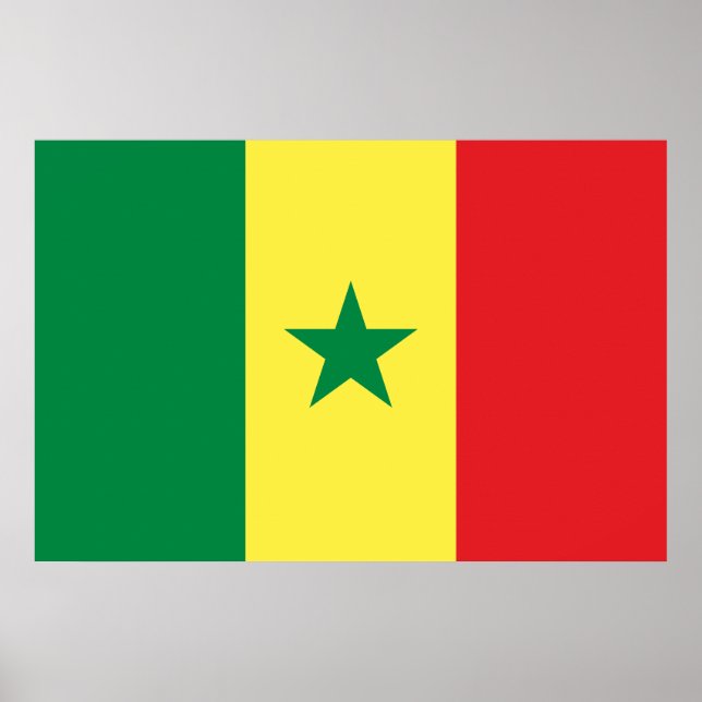 Flag of Senegal Poster (Front)