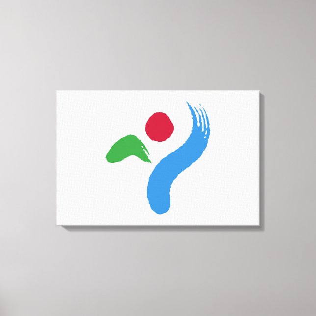 Flag of Seoul (South Korea) Canvas Print (Front)