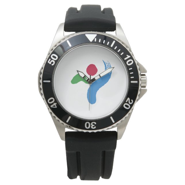 Flag of Seoul (South Korea) Watch (Front)