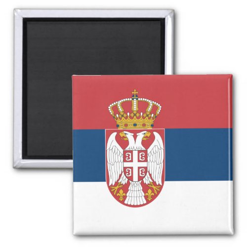 Flag of Serbia Magnet
