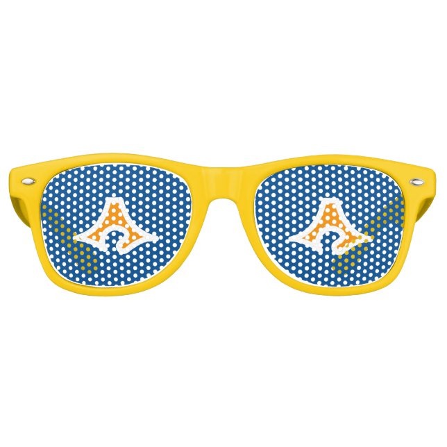 Flag of Shizuoka Prefecture, Japan Retro Sunglasses (Front)