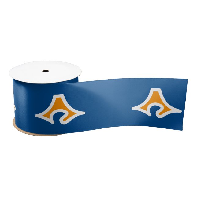 Flag of Shizuoka Prefecture, Japan Satin Ribbon (Spool)