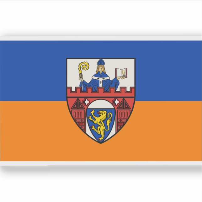 Flag of Siegen, Germany Sticker (Front)