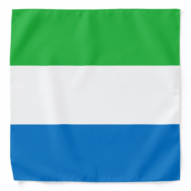Flag of Sierra Leone Bandana (Front)