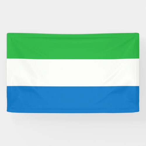 Flag of Sierra Leone Banner