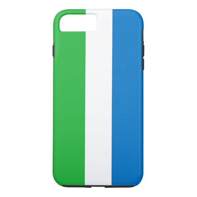 Flag of Sierra Leone Case-Mate iPhone Case (Back)
